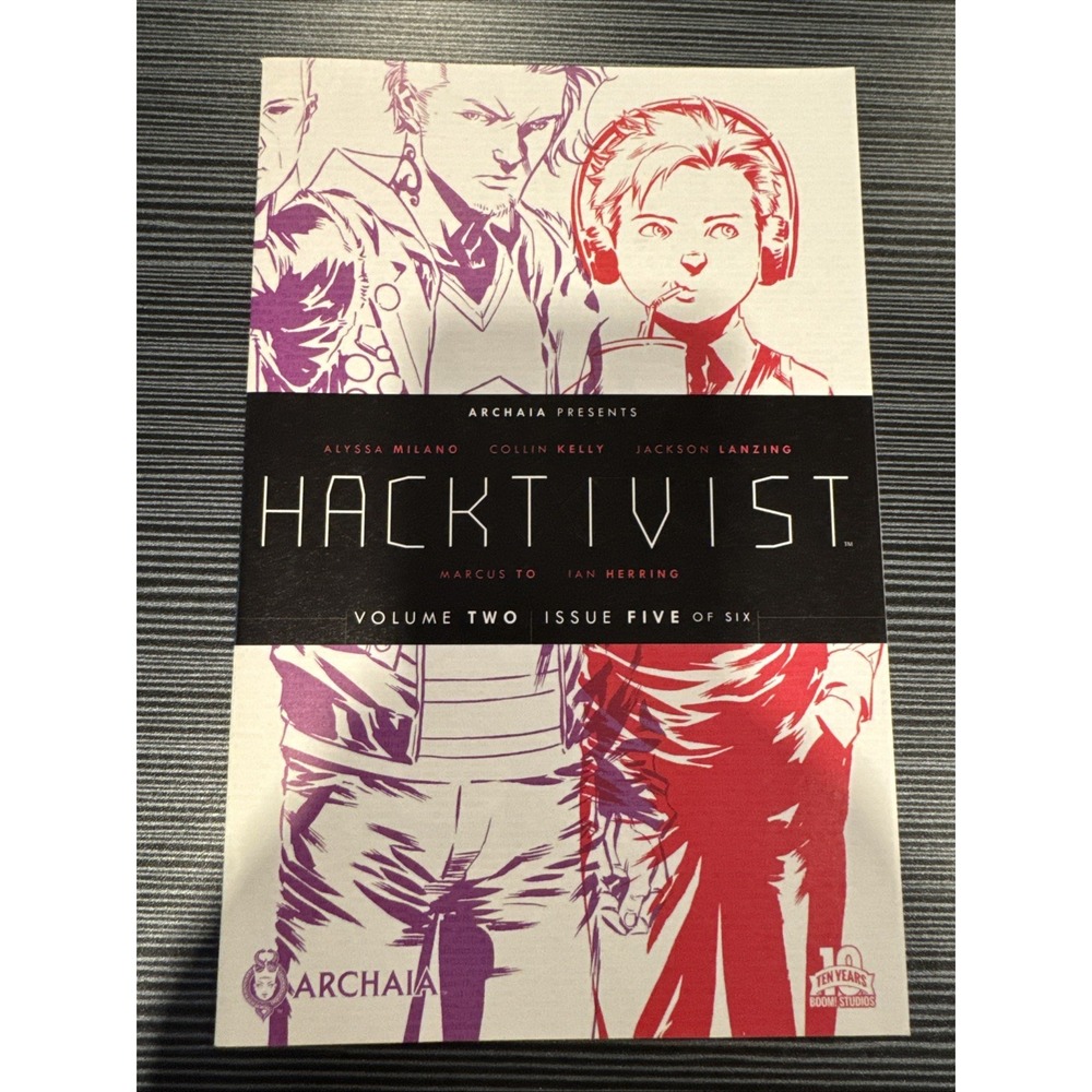 HACKTIVIST #5 VOL 2 BOOM STUDIOS ARCHAIA COMIC BOOK 2015